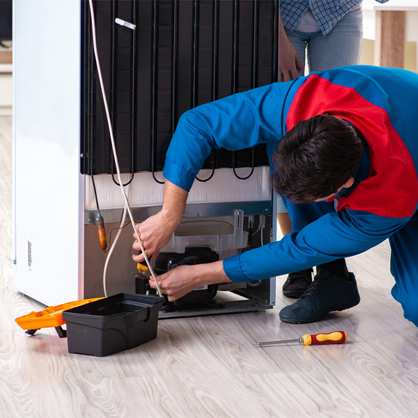 how much do you charge for refrigerator repair services in Clarke County